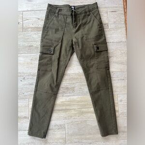 Women's Olive Cargo Pants